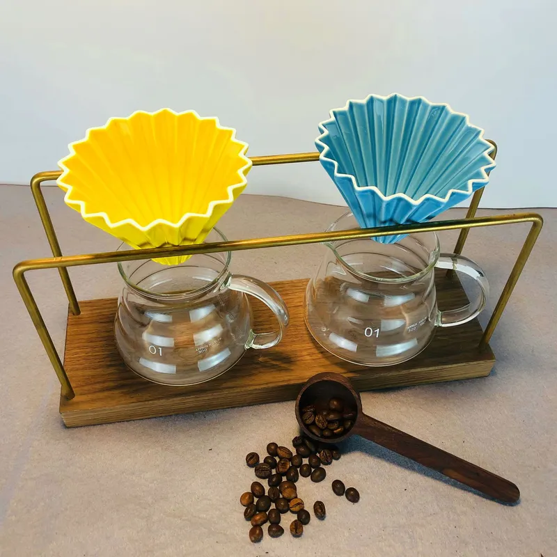 상업용 황동 커피 필터 홀더 멀티 그룹 드립 스탠드 수 - Coffee Equipment Holder 리뷰 및 가격