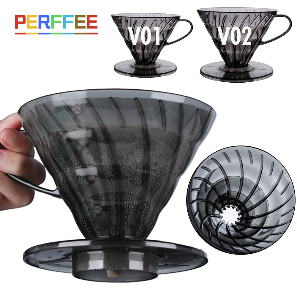 커피 필터 V형 플라스틱 커피 드리퍼 푸어 오버 드립  - Coffee Equipment V60 리뷰 및 가격