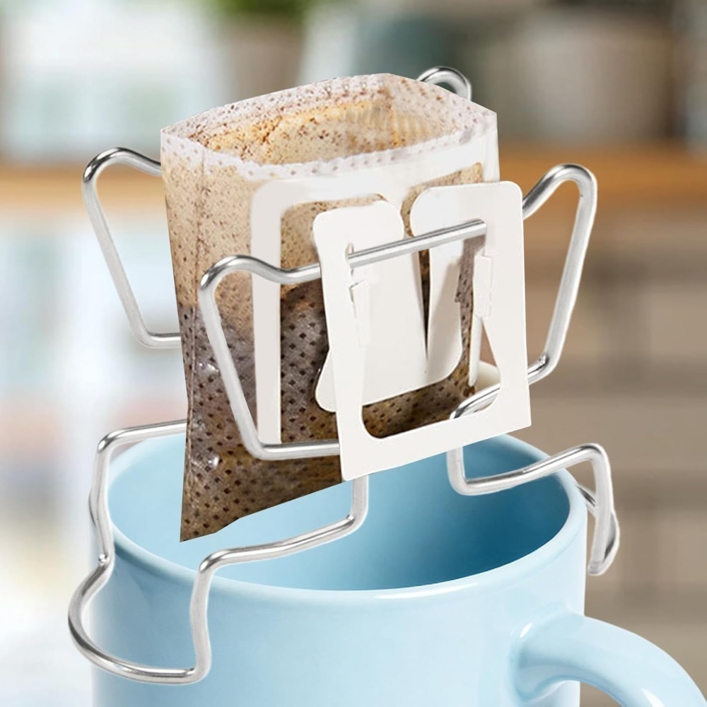 커피 백 홀더 304 스테인레스 스틸 간편 세척 재사용 - Coffee Equipment Holder 리뷰 및 가격